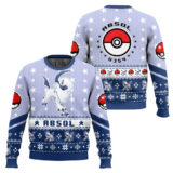 Hooktab Pokemon Gen 3 Absol Ugly Christmas Sweater