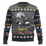 Hooktab Pokemon Gen 3 Aggron Ugly Christmas Sweater