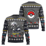 Hooktab Pokemon Gen 3 Aggron Ugly Christmas Sweater