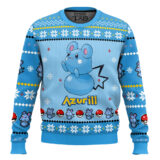 Hooktab Pokemon Gen 3 Azurill Ugly Christmas Sweater