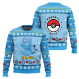 Hooktab Pokemon Gen 3 Azurill Ugly Christmas Sweater