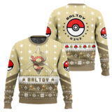 Hooktab Pokemon Gen 3 Baltoy Ugly Christmas Sweater