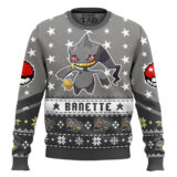 Hooktab Pokemon Gen 3 Banette Ugly Christmas Sweater