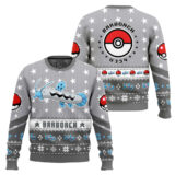 Hooktab Pokemon Gen 3 Barboach Ugly Christmas Sweater