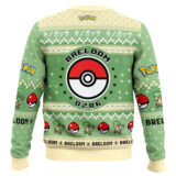 Hooktab Pokemon Gen 3 Breloom Ugly Christmas Sweater