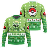 Hooktab Pokemon Gen 3 Cacnea Ugly Christmas Sweater