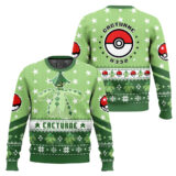 Hooktab Pokemon Gen 3 Cacturne Ugly Christmas Sweater