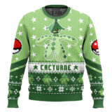 Hooktab Pokemon Gen 3 Cacturne Ugly Christmas Sweater
