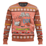 Hooktab Pokemon Gen 3 Camerupt Ugly Christmas Sweater