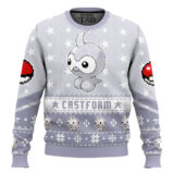 Hooktab Pokemon Gen 3 Castform Ugly Christmas Sweater