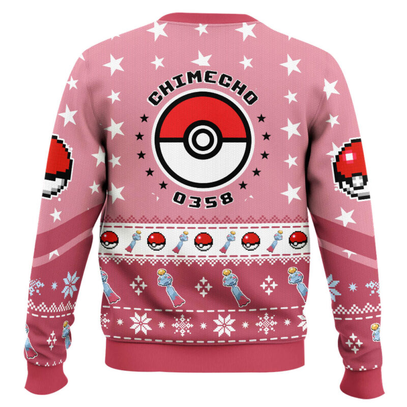 Hooktab Pokemon Gen 3 Chimecho Ugly Christmas Sweater Hooktab Pokemon Gen 3 Chimecho Ugly Christmas Sweater