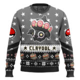 Hooktab Pokemon Gen 3 Claydol Ugly Christmas Sweater