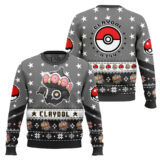 Hooktab Pokemon Gen 3 Claydol Ugly Christmas Sweater
