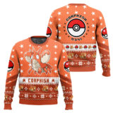 Hooktab Pokemon Gen 3 Corphish Ugly Christmas Sweater