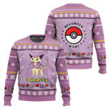 Hooktab Pokemon Gen 3 Delcatty Ugly Christmas Sweater