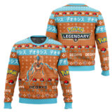 Hooktab Pokemon Gen 3 Deoxys Ugly Christmas Sweater