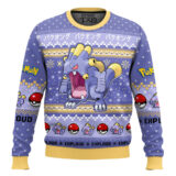 Hooktab Pokemon Gen 3 Exploud Ugly Christmas Sweater