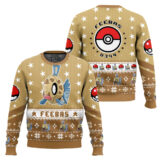 Hooktab Pokemon Gen 3 Feebas Ugly Christmas Sweater