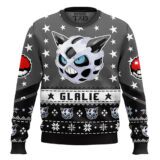 Hooktab Pokemon Gen 3 Glalie Ugly Christmas Sweater