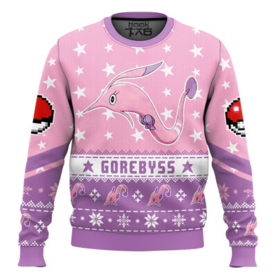 Hooktab Pokemon Gen 3 Gorebyss Ugly Christmas Sweater