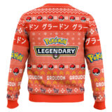 Hooktab Pokemon Gen 3 Groudon Ugly Christmas Sweater