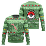 Hooktab Pokemon Gen 3 Grovyle Ugly Christmas Sweater