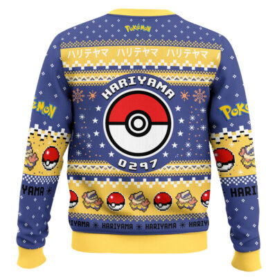 Hooktab Pokemon Gen 3 Hariyama Ugly Christmas Sweater