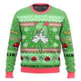 Hooktab Pokemon Gen 3 Kirlia Ugly Christmas Sweater