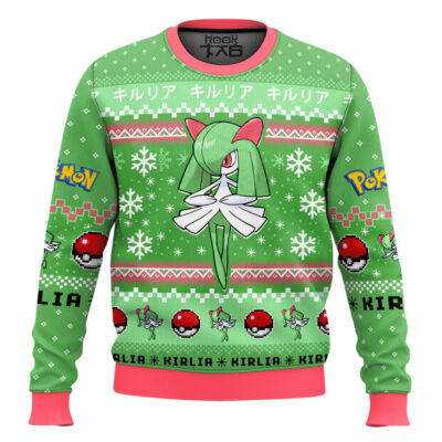 Hooktab Pokemon Gen 3 Kirlia Ugly Christmas Sweater