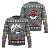 Hooktab Pokemon Gen 3 Lairon Ugly Christmas Sweater
