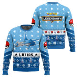 Hooktab Pokemon Gen 3 Latios Ugly Christmas Sweater
