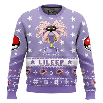 Hooktab Pokemon Gen 3 Lileep Ugly Christmas Sweater