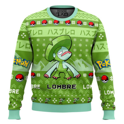 Hooktab Pokemon Gen 3 Lombre Ugly Christmas Sweater