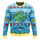 Hooktab Pokemon Gen 3 Lotad Ugly Christmas Sweater