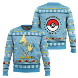 Hooktab Pokemon Gen 3 Manectric Ugly Christmas Sweater
