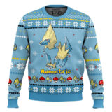Hooktab Pokemon Gen 3 Manectric Ugly Christmas Sweater
