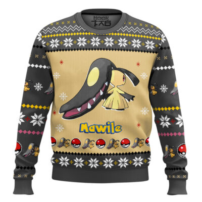 Hooktab Pokemon Gen 3 Mawile Ugly Christmas Sweater