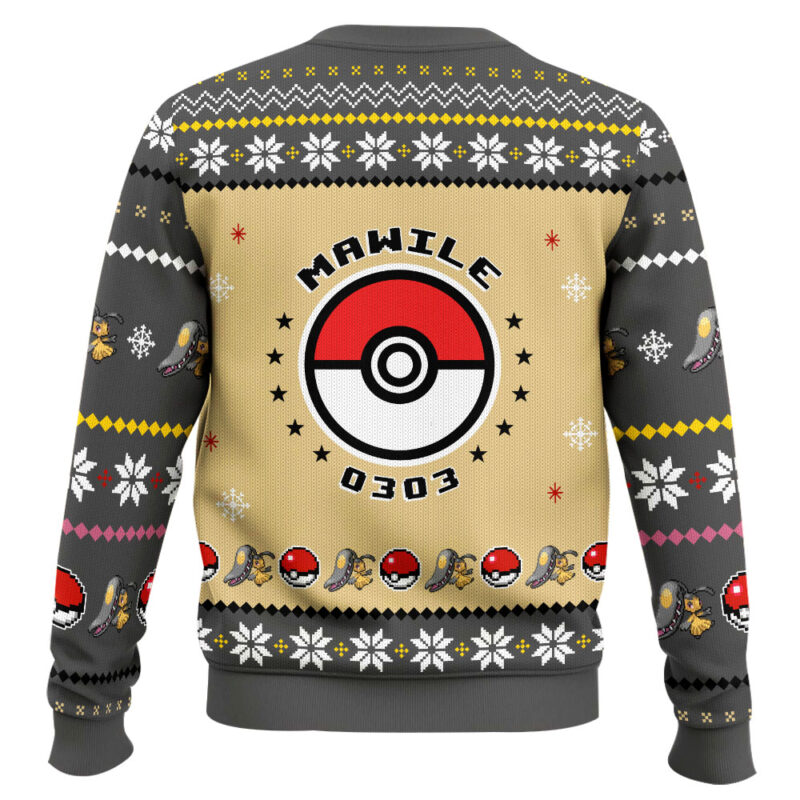 Hooktab Pokemon Gen 3 Mawile Ugly Christmas Sweater Hooktab Pokemon Gen 3 Mawile Ugly Christmas Sweater
