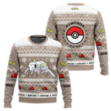 Hooktab Pokemon Gen 3 Nincada Ugly Christmas Sweater