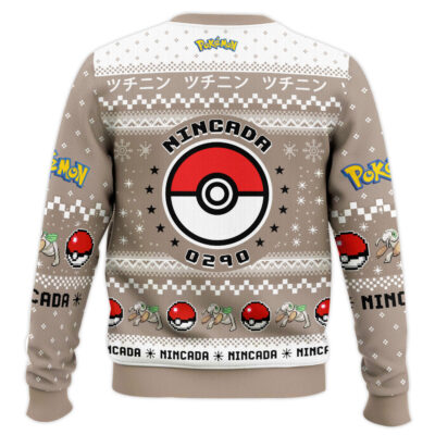 Hooktab Pokemon Gen 3 Nincada Ugly Christmas Sweater