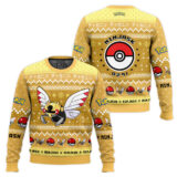 Hooktab Pokemon Gen 3 Ninjask Ugly Christmas Sweater