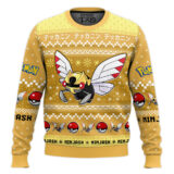 Hooktab Pokemon Gen 3 Ninjask Ugly Christmas Sweater