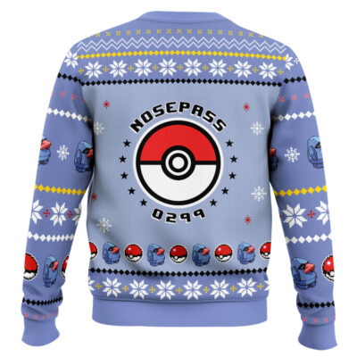 Hooktab Pokemon Gen 3 Nosepass Ugly Christmas Sweater