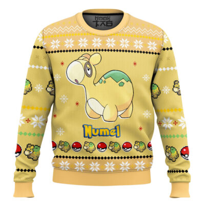Hooktab Pokemon Gen 3 Numel Ugly Christmas Sweater