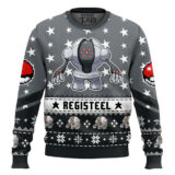 Hooktab Pokemon Gen 3 Registeel Ugly Christmas Sweater
