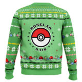 Hooktab Pokemon Gen 3 Roselia Ugly Christmas Sweater