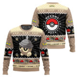 Hooktab Pokemon Gen 3 Seedot Ugly Christmas Sweater