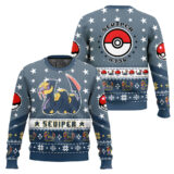 Hooktab Pokemon Gen 3 Seviper Ugly Christmas Sweater