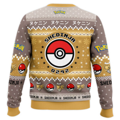 Hooktab Pokemon Gen 3 Shedinja Ugly Christmas Sweater