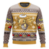 Hooktab Pokemon Gen 3 Shedinja Ugly Christmas Sweater